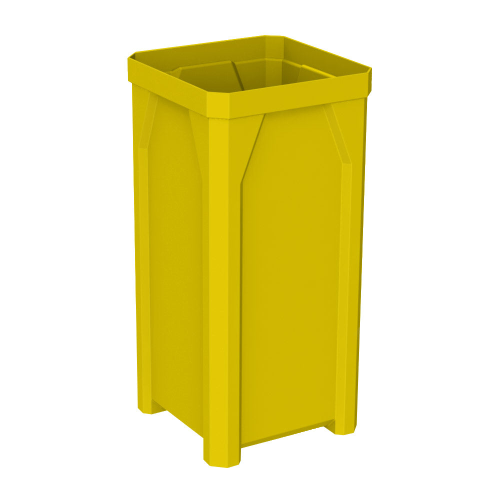 22 Gallon Square Classic Receptacle