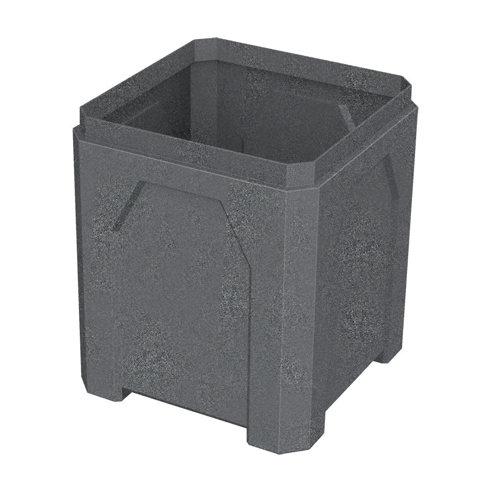 52 Gallon Square Classic Receptacle