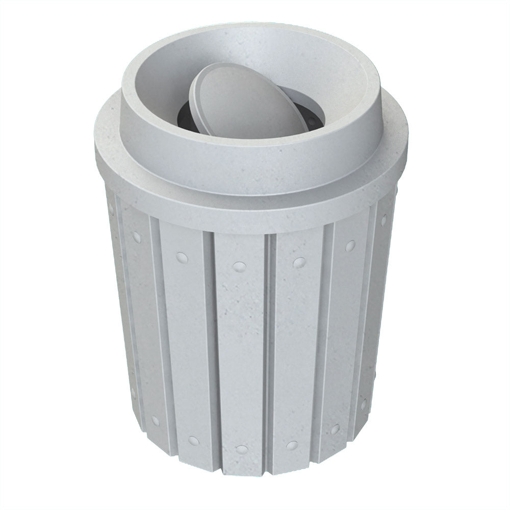 42 Gallon Signature Round | Funnel Top with Bug Barrier - Assembly - Red - Anchorline Supply