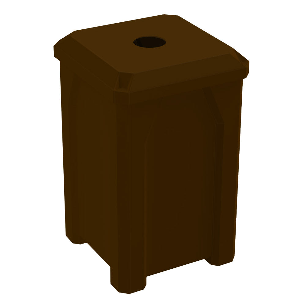 32 Gallon Classic Square | 5" Recycle Lid - Assembly - Anchorline Supply