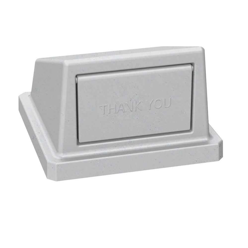 Dome Top Lid (fits 32 gallon square) - Red - Anchorline Supply