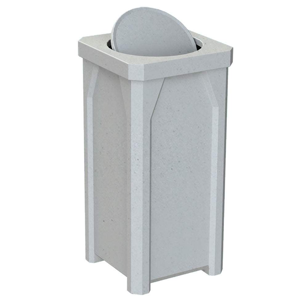 22 Gallon Classic Square | Bug Barrier Lid - Assembly - Red - Anchorline Supply