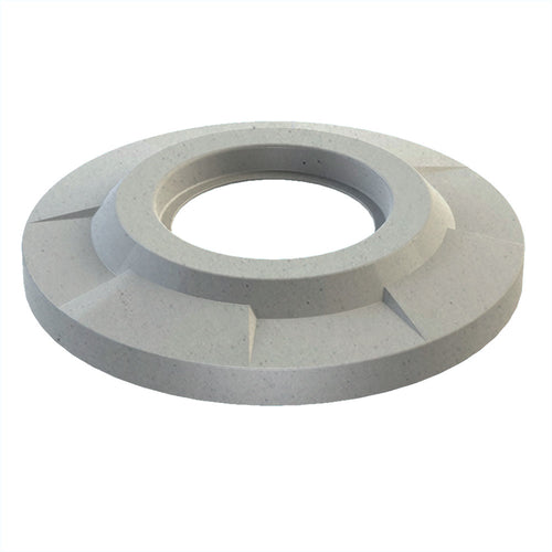 3-PACK - Flat Top with 11.5" Hole (fits 42 & 55 gallon round) - Brown - Anchorline Supply