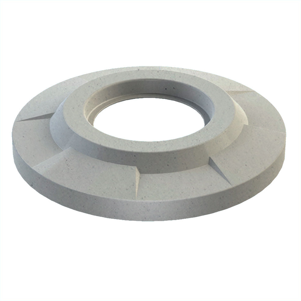 Flat Top with 11.5" Hole (fits 42 & 55 gallon round) - Blue - Anchorline Supply