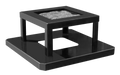 Steel Ash Top Lid (fits 32 square) - Black Powder Coat - Anchorline Supply