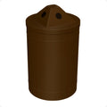 55 Gallon Classic Round | Pyramid with 3.5" holes Top - Assembly - Blue - Anchorline Supply