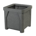 36" Square Plastic Planter - Blue - Anchorline Supply
