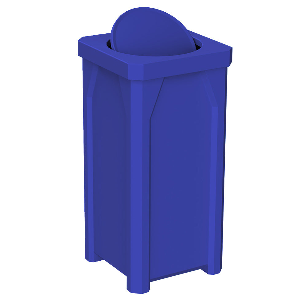 22 Gallon Classic Square | Bug Barrier Lid - Assembly - Anchorline Supply