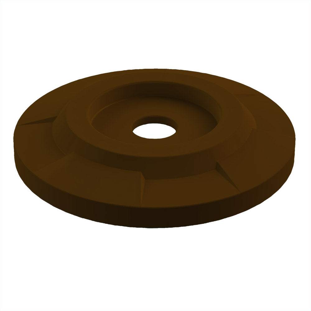 Flat Top with 5" Hole (fits 42 & 55 gallon round) - Light Granite - Anchorline Supply