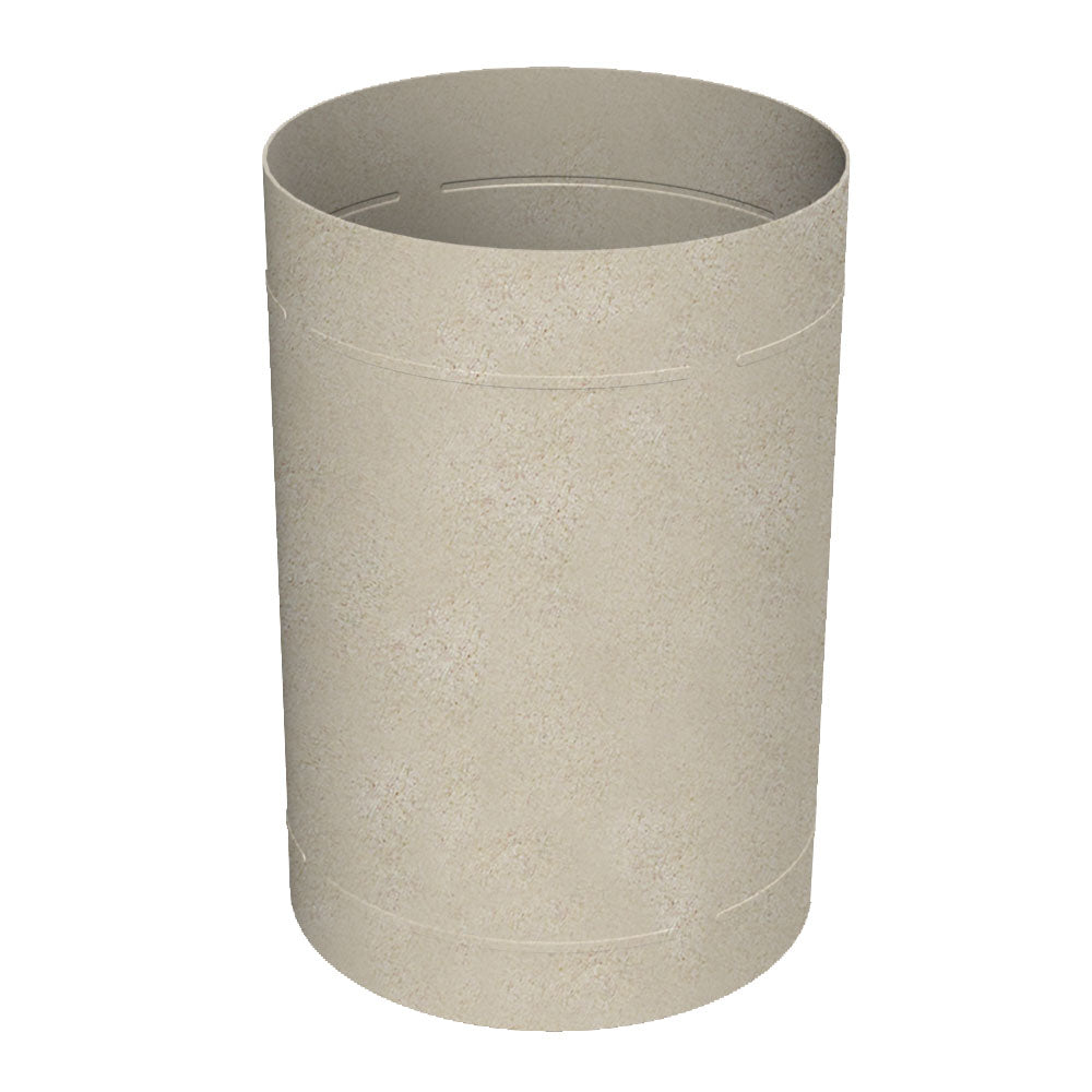 55 Gallon Round Classic Receptacle - Dark Granite - Anchorline Supply