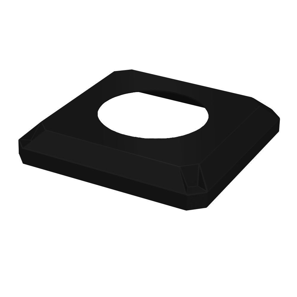 11.5" Recycle Lid (fits 32 gallon square) - Anchorline Supply