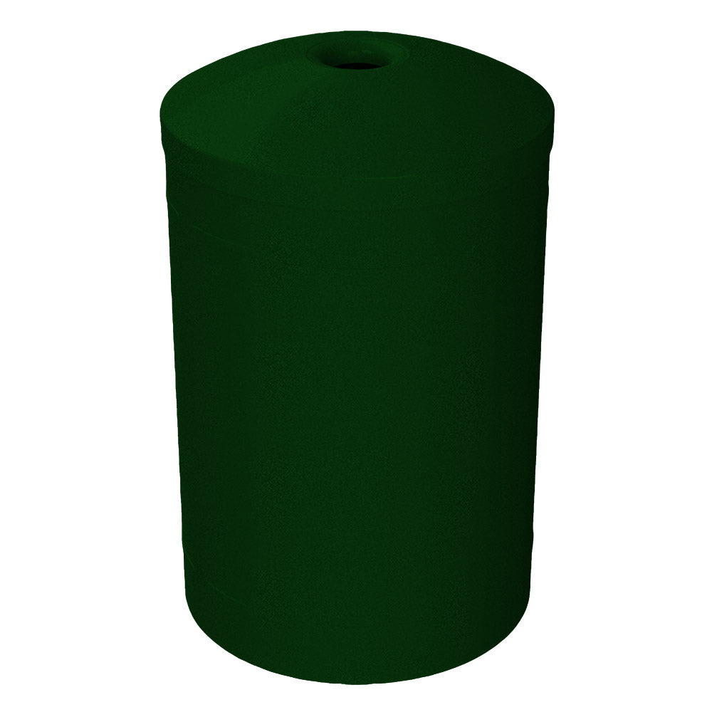 55 Gallon Classic Round | Mushroom Top Lid - Assembly - White - Anchorline Supply
