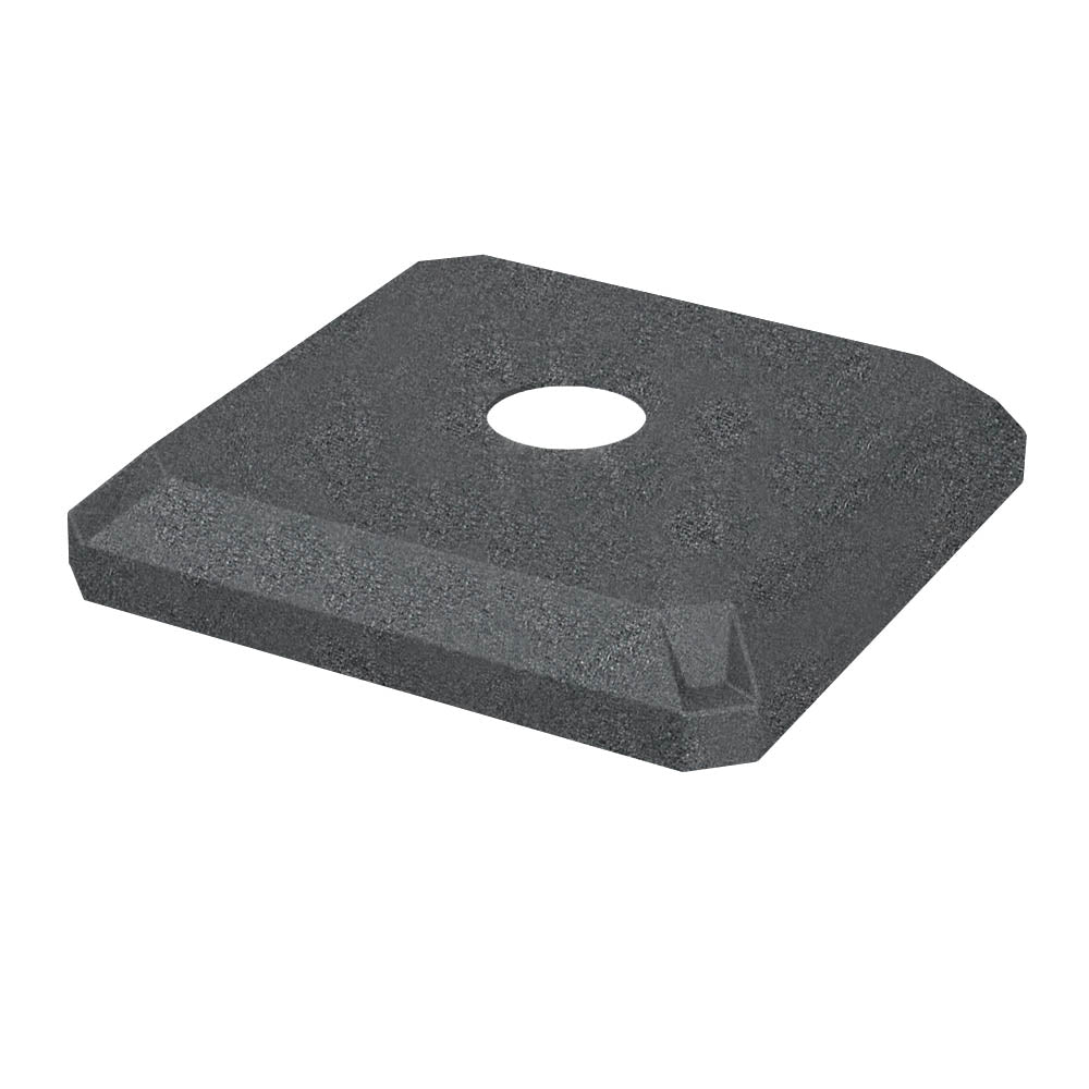 5" Recycle Lid (fits 32 gallon square) - Green Granite - Anchorline Supply
