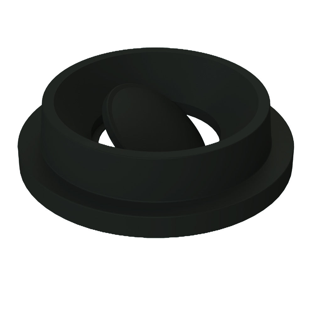 3-PACK Funnel Top with Bug Barrier Lid (fits 42 & 55 gallon round) - Brown Granite - Anchorline Supply
