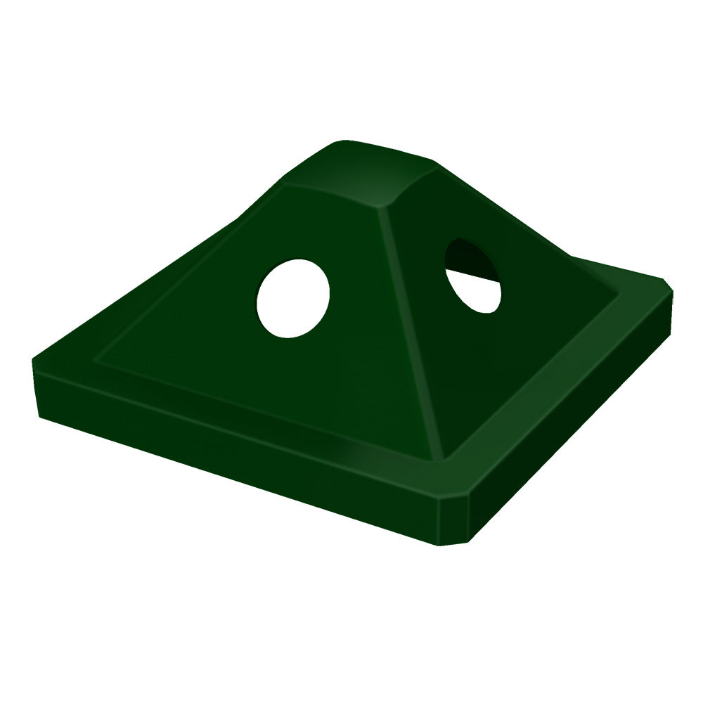 Pyramid Top Lid (fits 32 gallon square) - Green Granite - Anchorline Supply