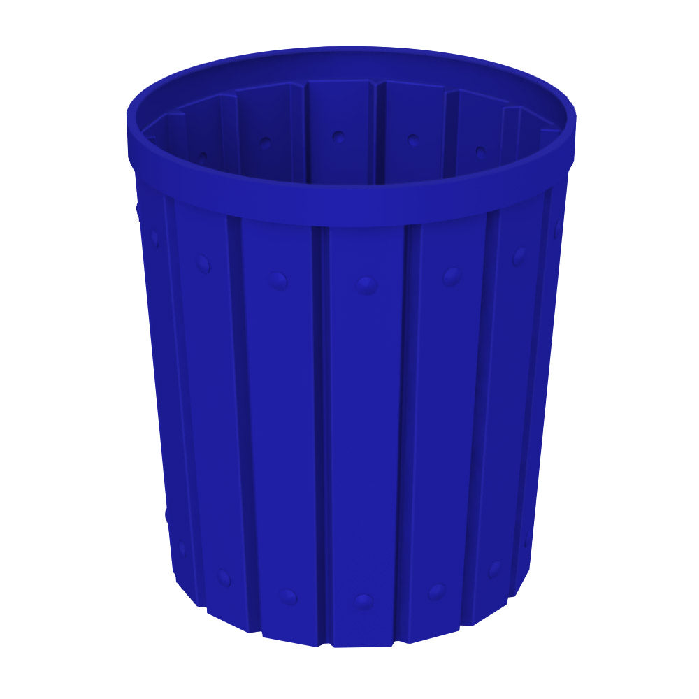 42 Gallon Round Signature Receptacle - Dark Granite - Anchorline Supply