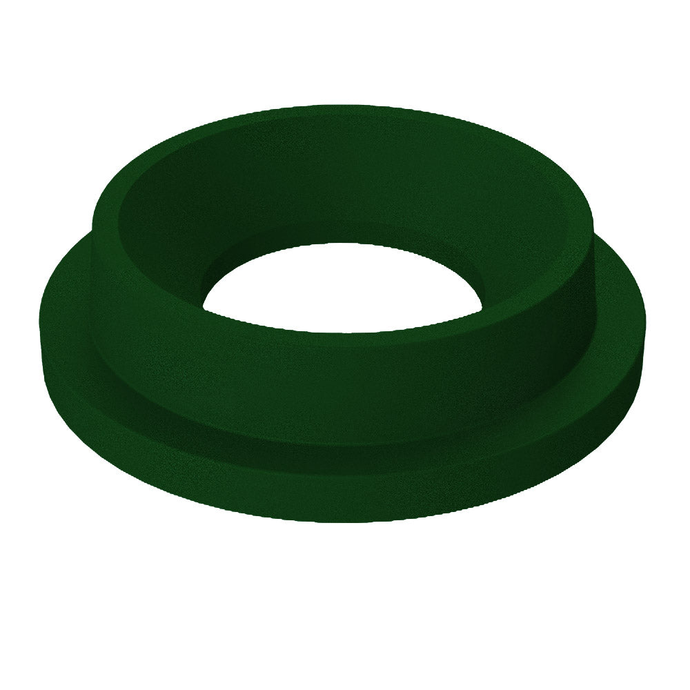 Funnel Top with 11.5" Hole (fits 42 & 55 gallon round) - Yellow - Anchorline Supply