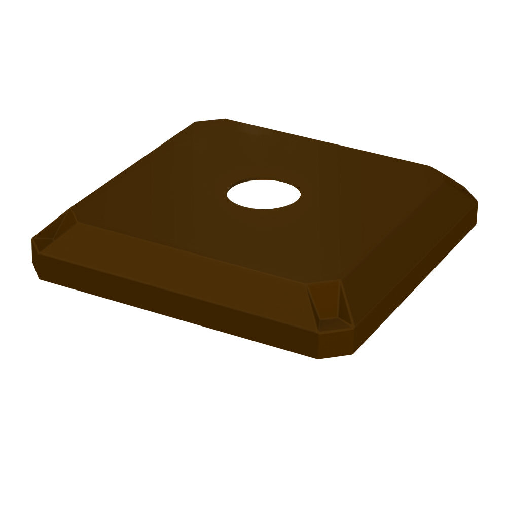 5" Recycle Lid (fits 32 gallon square) - Dark Granite - Anchorline Supply