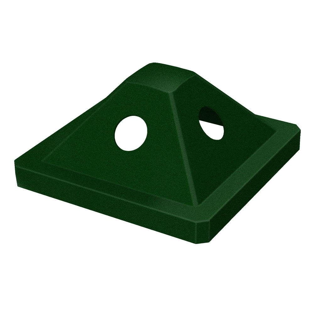 Pyramid Top Lid (fits 32 gallon square) - Brown Granite - Anchorline Supply