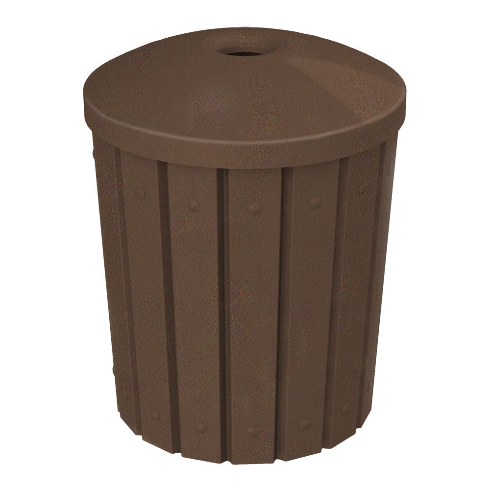 42 Gallon Signature Round | Mushroom Top - Assembly - Red - Anchorline Supply