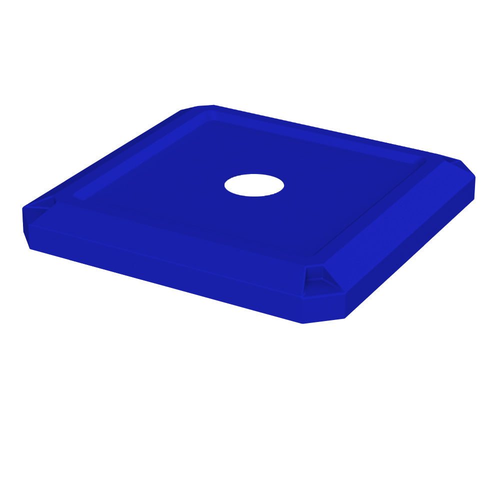 5" Recycle Lid (fits 52 gallon square) - Light Granite - Anchorline Supply