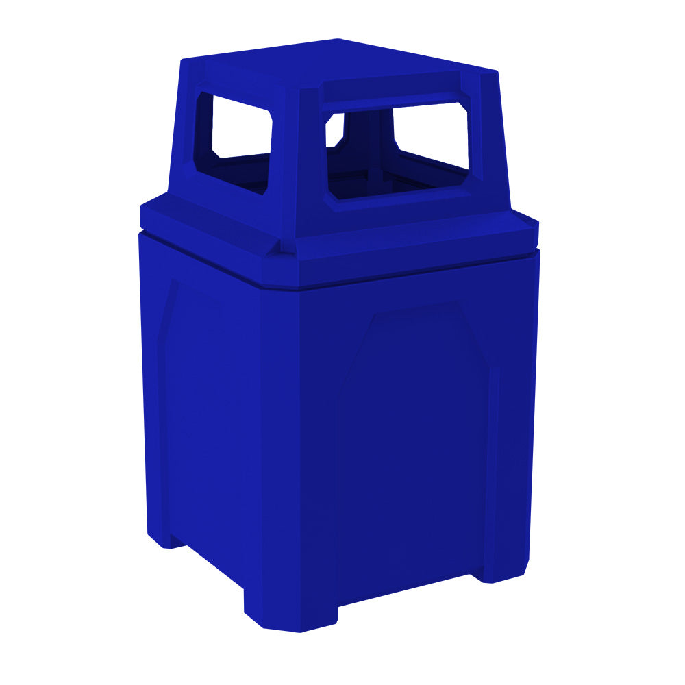 52 Gallon Classic Square | 4-Way Top - Assembly - Dark Granite - Anchorline Supply
