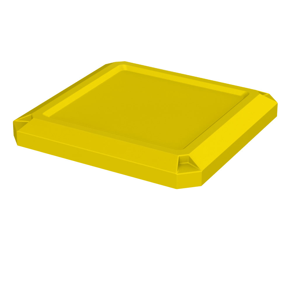 Flat Lid Dust Cover (fits 52 gallon square) - Brown - Anchorline Supply