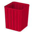 52 Gallon Square Signature Receptacle - Blue - Anchorline Supply