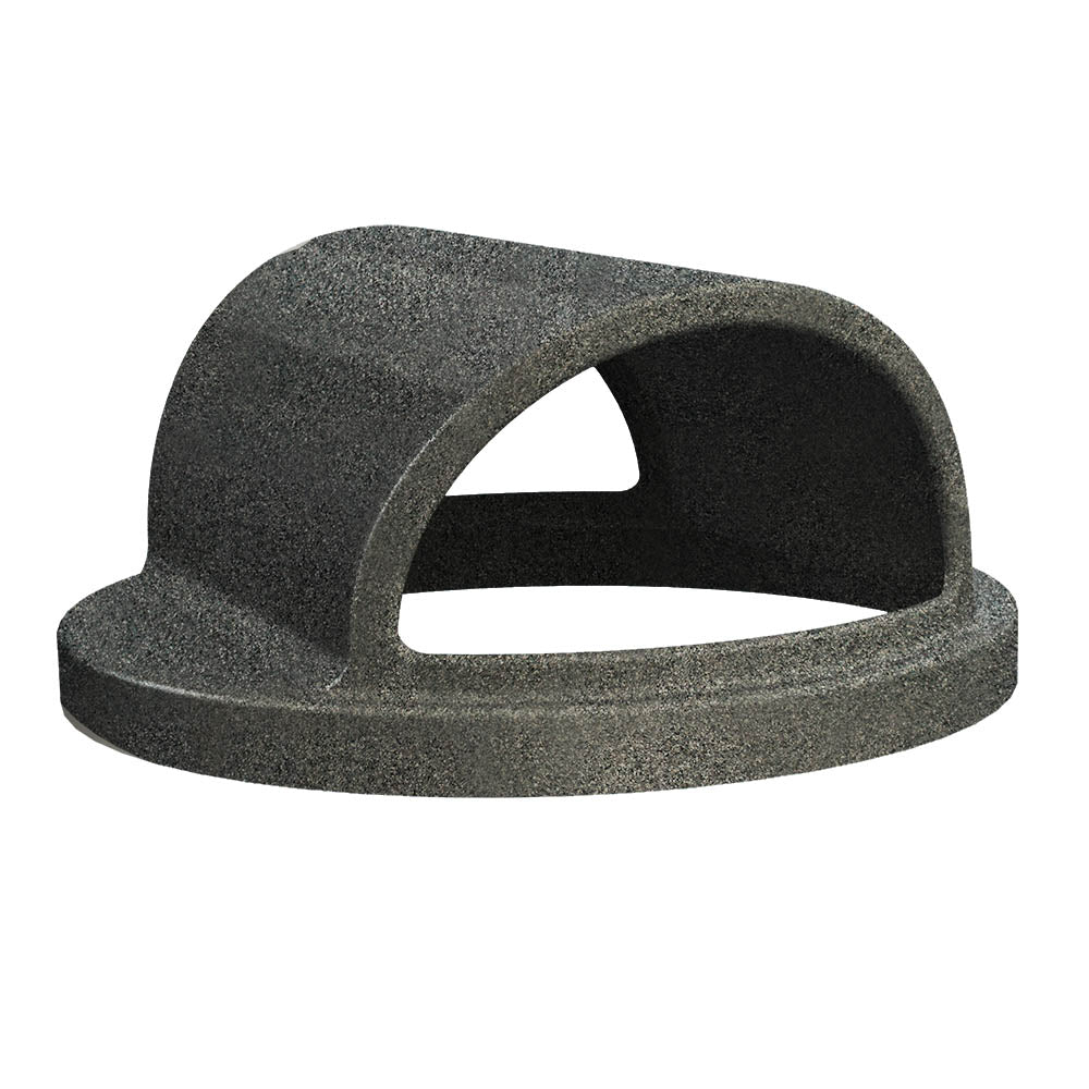 2-Way Open Lid (fits 42 & 55 gallon round) - Dark Granite - Anchorline Supply