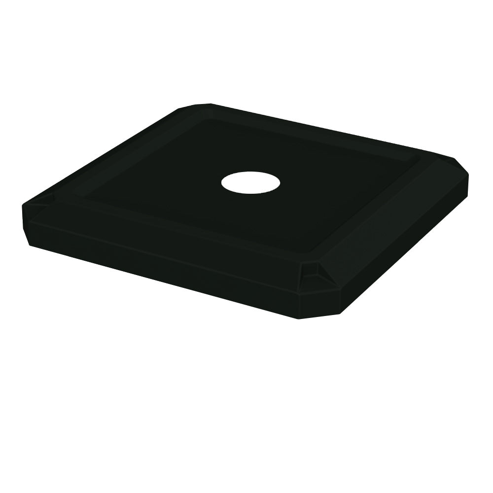 5" Recycle Lid (fits 52 gallon square) - Brown - Anchorline Supply