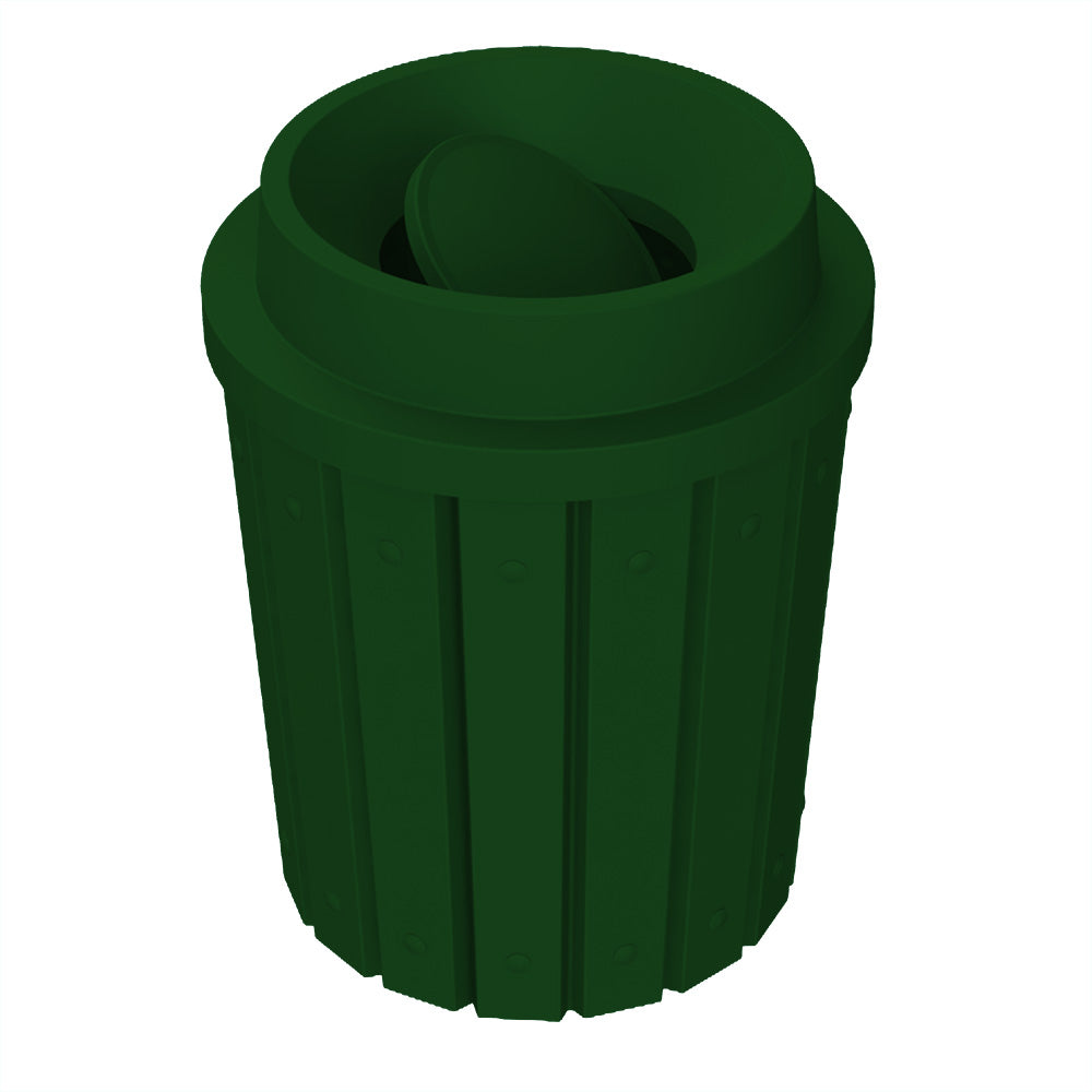 42 Gallon Signature Round | Funnel Top with Bug Barrier - Assembly - Yellow - Anchorline Supply