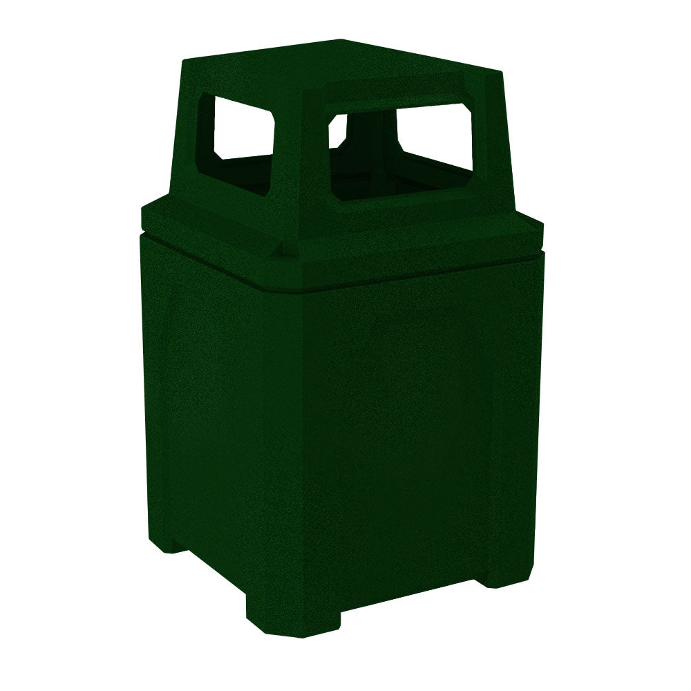 52 Gallon Classic Square | 4-Way Top - Assembly - Yellow - Anchorline Supply