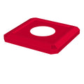11.5" Recycle Lid (fits 52 gallon square) - Blue - Anchorline Supply