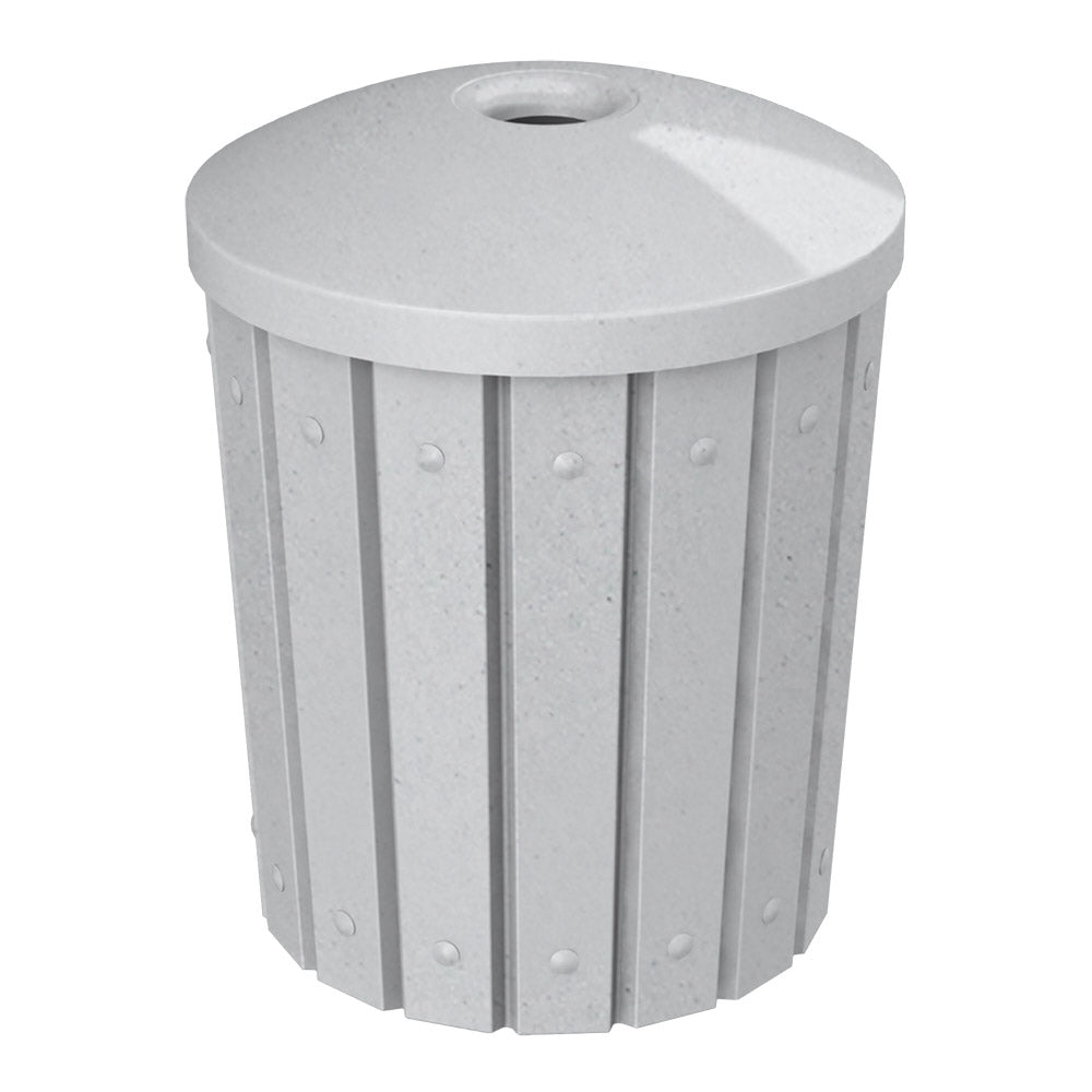 42 Gallon Signature Round | Mushroom Top - Assembly - Orange - Anchorline Supply