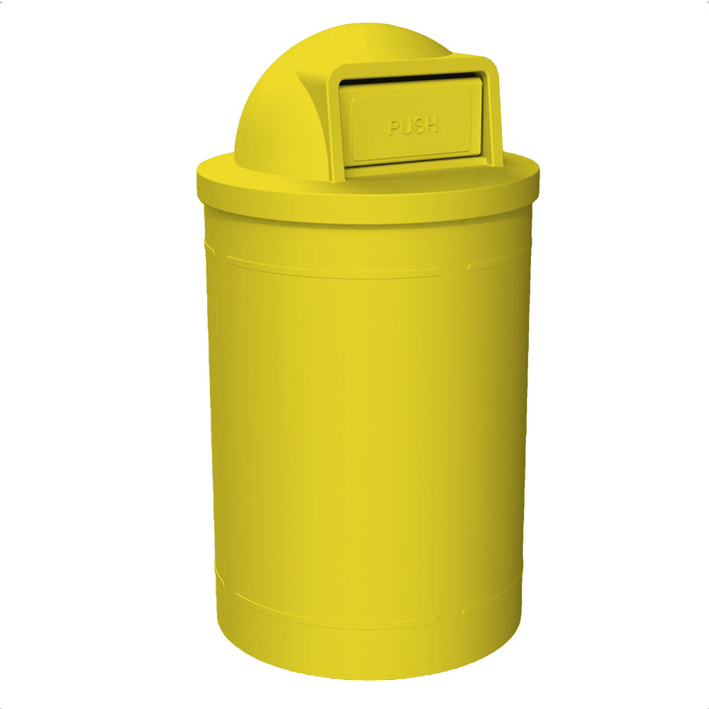 55 Gallon Classic Round | Dome Top - Assembly - Blue - Anchorline Supply