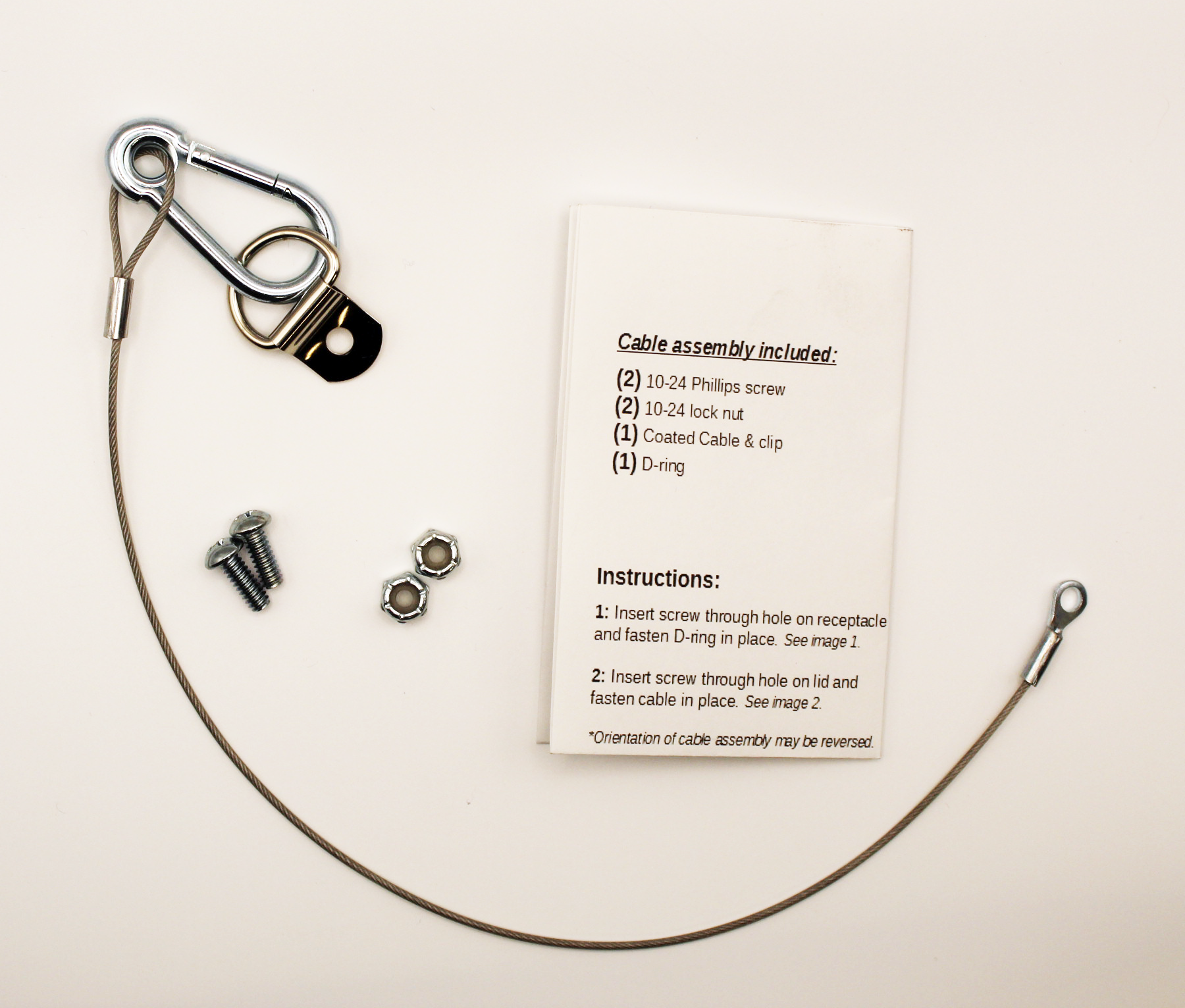 Lanyard Kit for Lid & Receptacle - Anchorline Supply