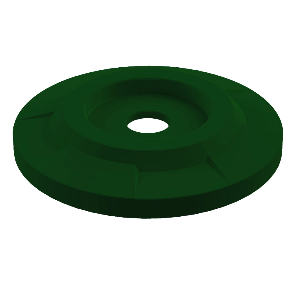 3-PACK - Flat Top with 5" Hole (fits 42 & 55 gallon round) - Brown Granite - Anchorline Supply