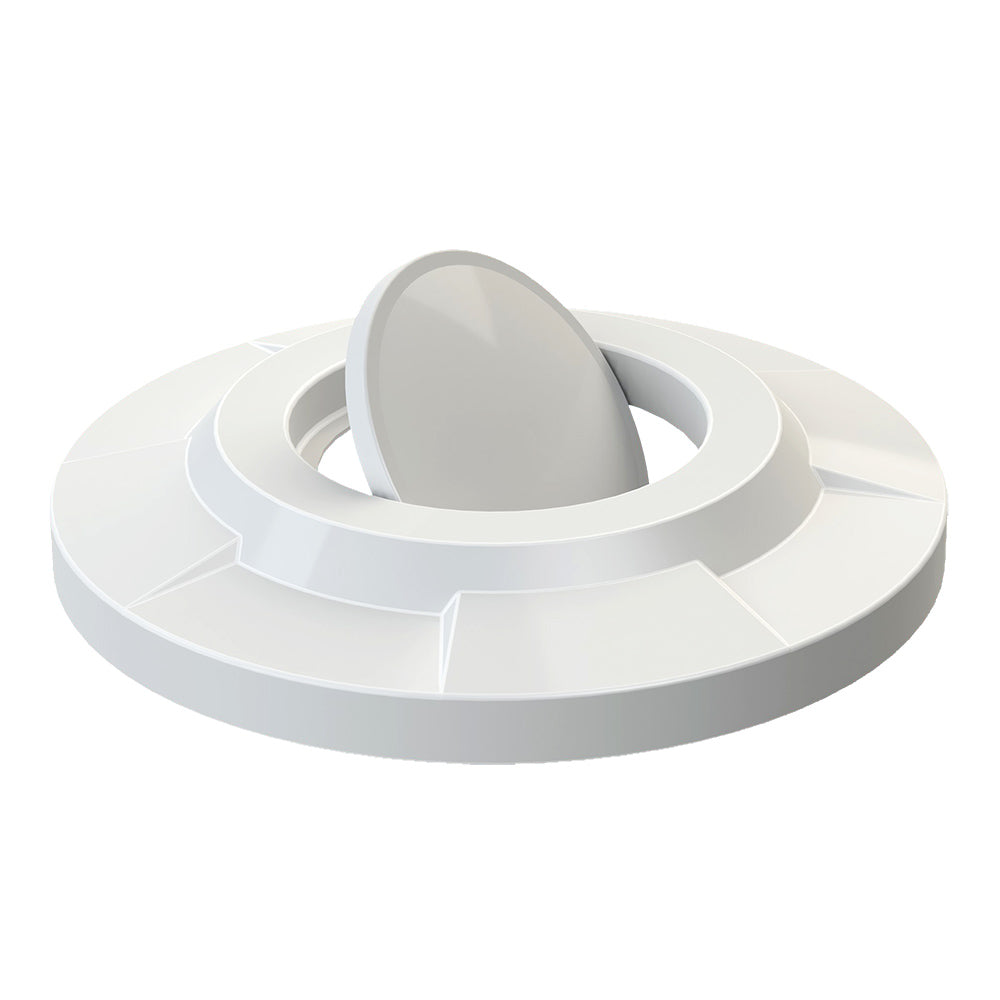 Flat Top with Bug Barrier Lid (fits 42 & 55 gallon round) - Orange - Anchorline Supply