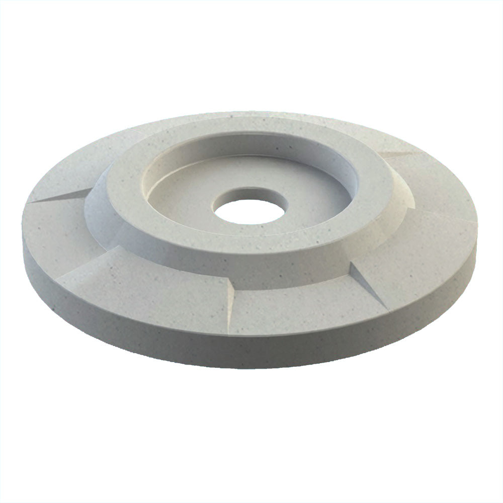 3-PACK - Flat Top with 5" Hole (fits 42 & 55 gallon round) - Yellow - Anchorline Supply