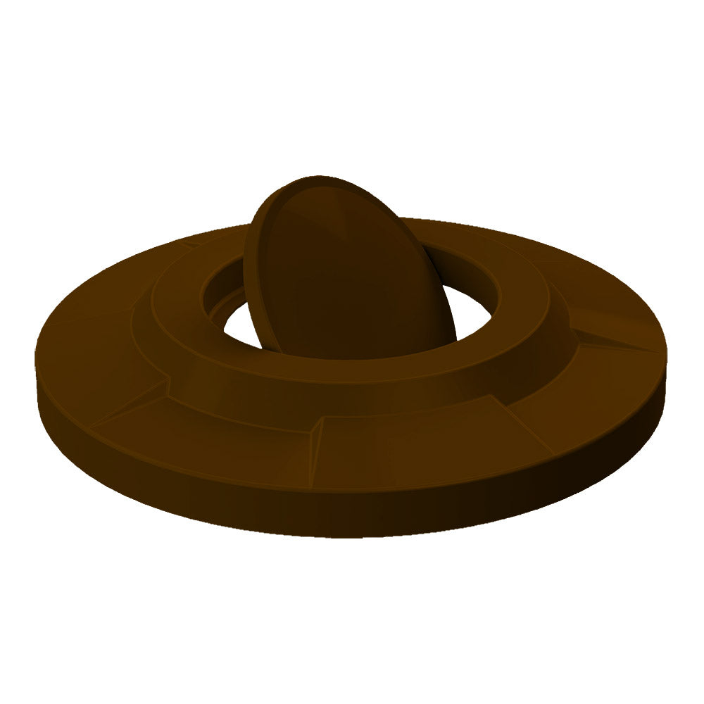 3 - PACK Flat Top with Bug Barrier Lid (fits 42 & 55 gallon round) - Anchorline Supply