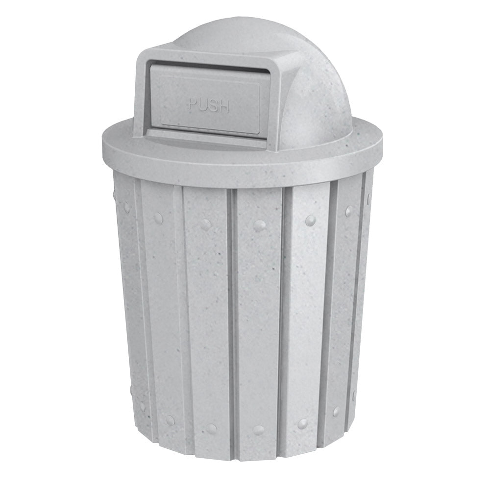 42 Gallon Signature Round | Dome Top - Assembly - Brown - Anchorline Supply