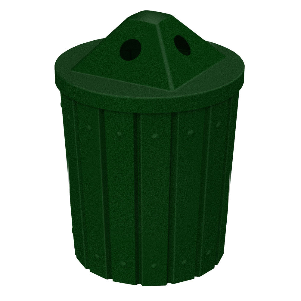 42 Gallon Signature Round | Pyramid Top - Assembly - Brown - Anchorline Supply
