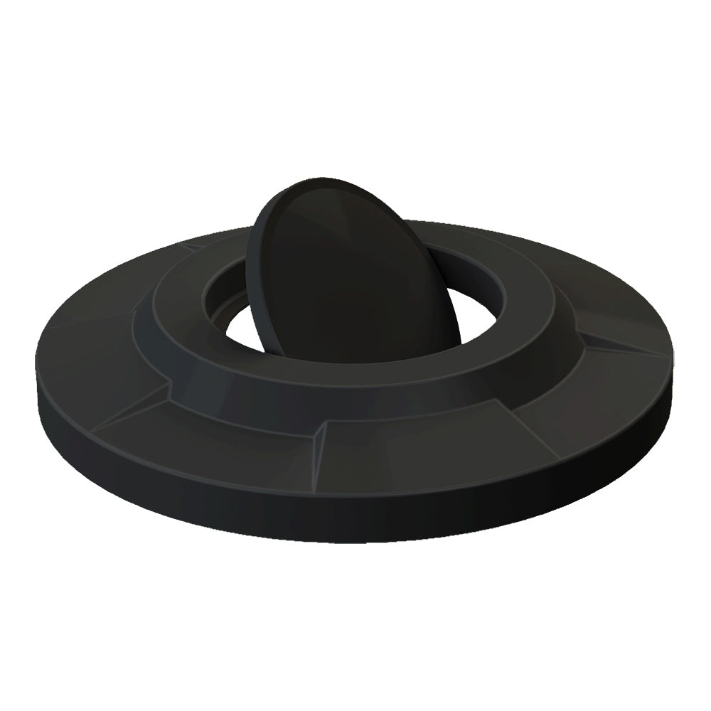 3 - PACK Flat Top with Bug Barrier Lid (fits 42 & 55 gallon round) - Brown - Anchorline Supply