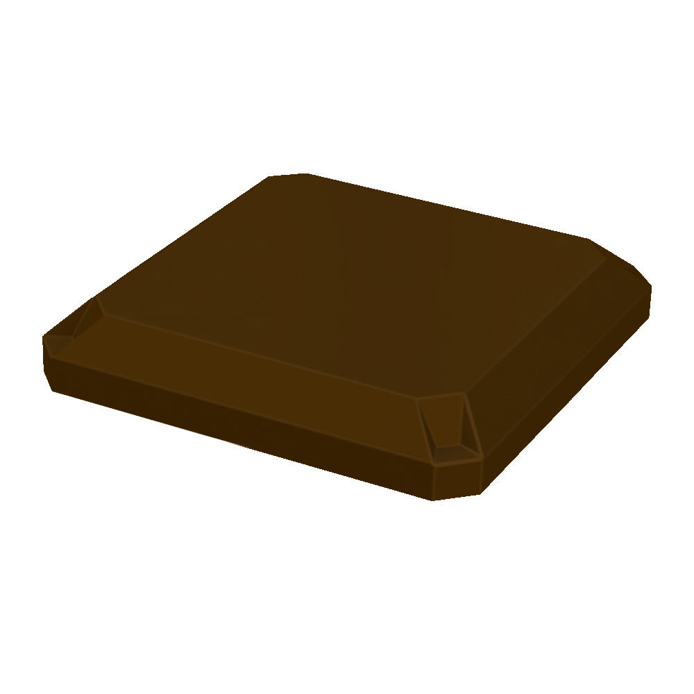 Flat Lid Dust Cover (fits 32 gallon square) - Beige Granite - Anchorline Supply