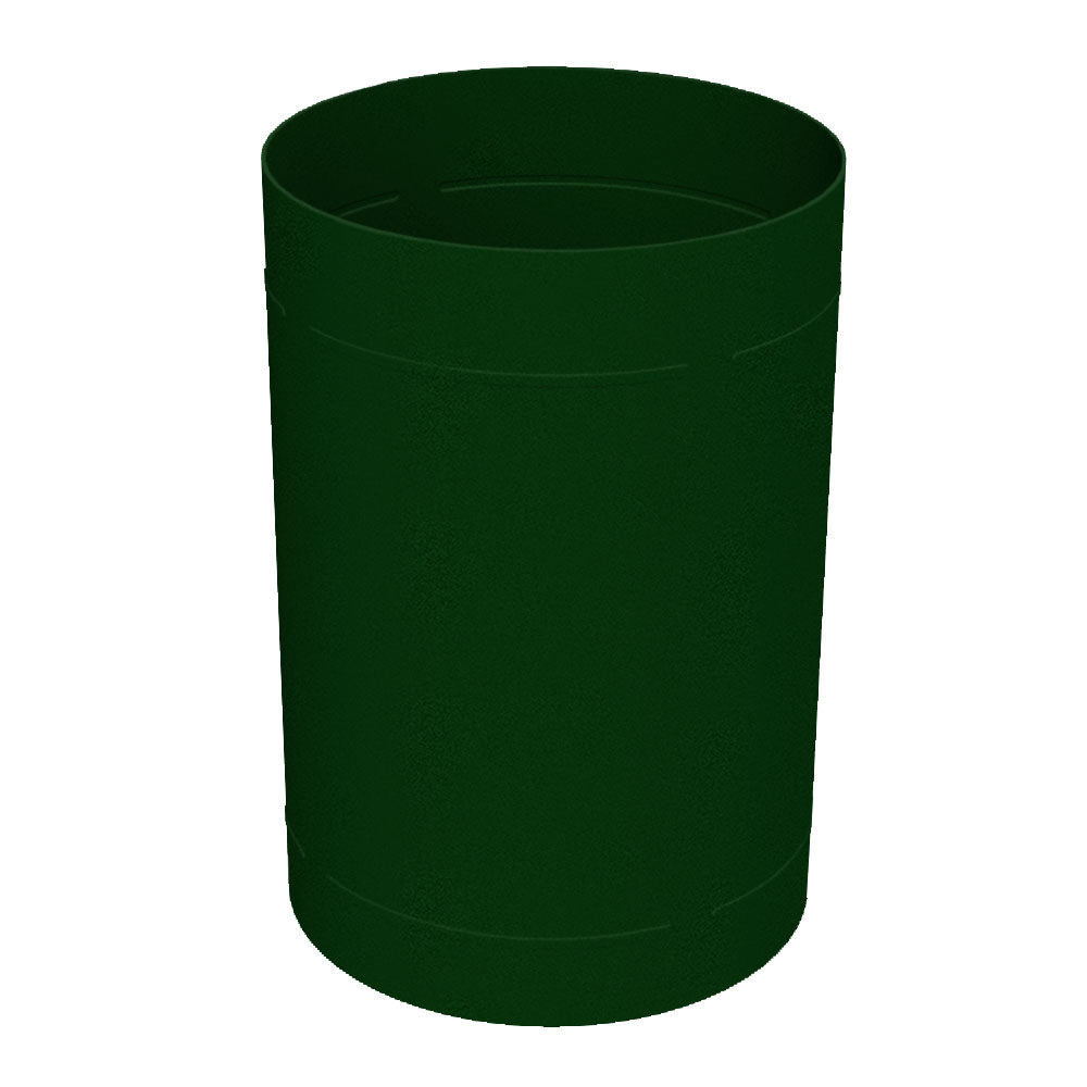 55 Gallon Round Classic Receptacle - Yellow - Anchorline Supply