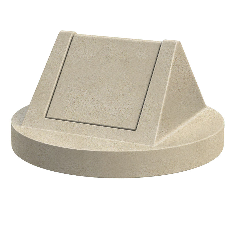 Swing Top (fits 42 & 55 gallon round) - Beige Granite - Anchorline Supply