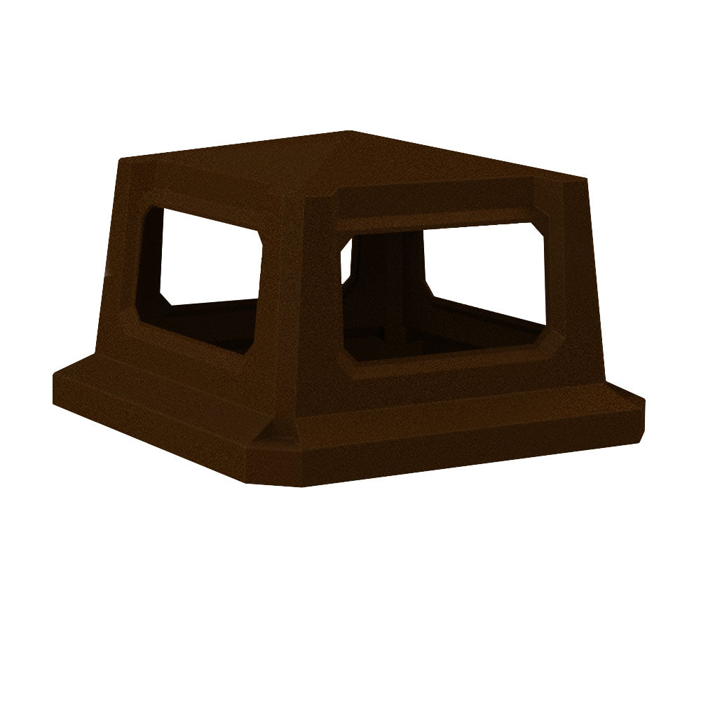 4-Way Top Lid (fits 52 gallon square) - White - Anchorline Supply