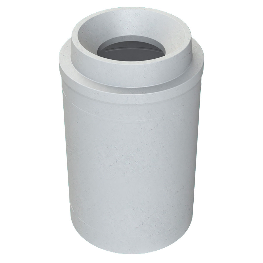 55 Gallon Classic Round | Funnel with 11.5"Hole Lid - Assembly - Blue - Anchorline Supply