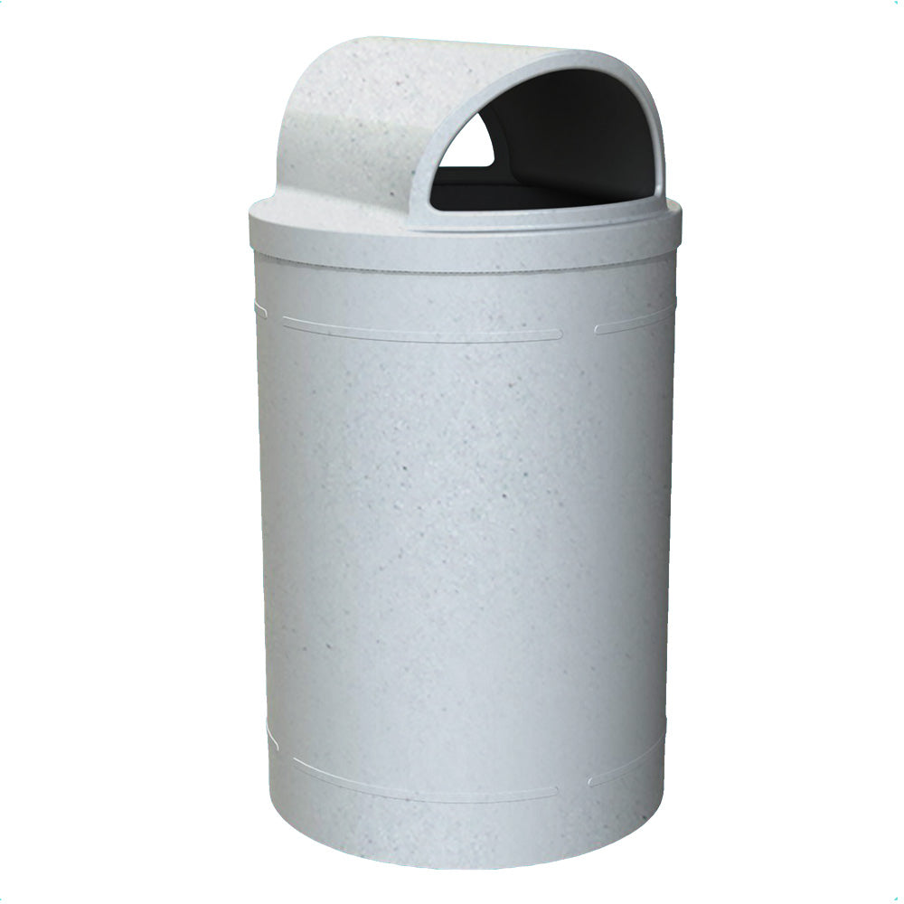 55 Gallon Classic Round | 2-Way Open Top - Assembly - Orange - Anchorline Supply