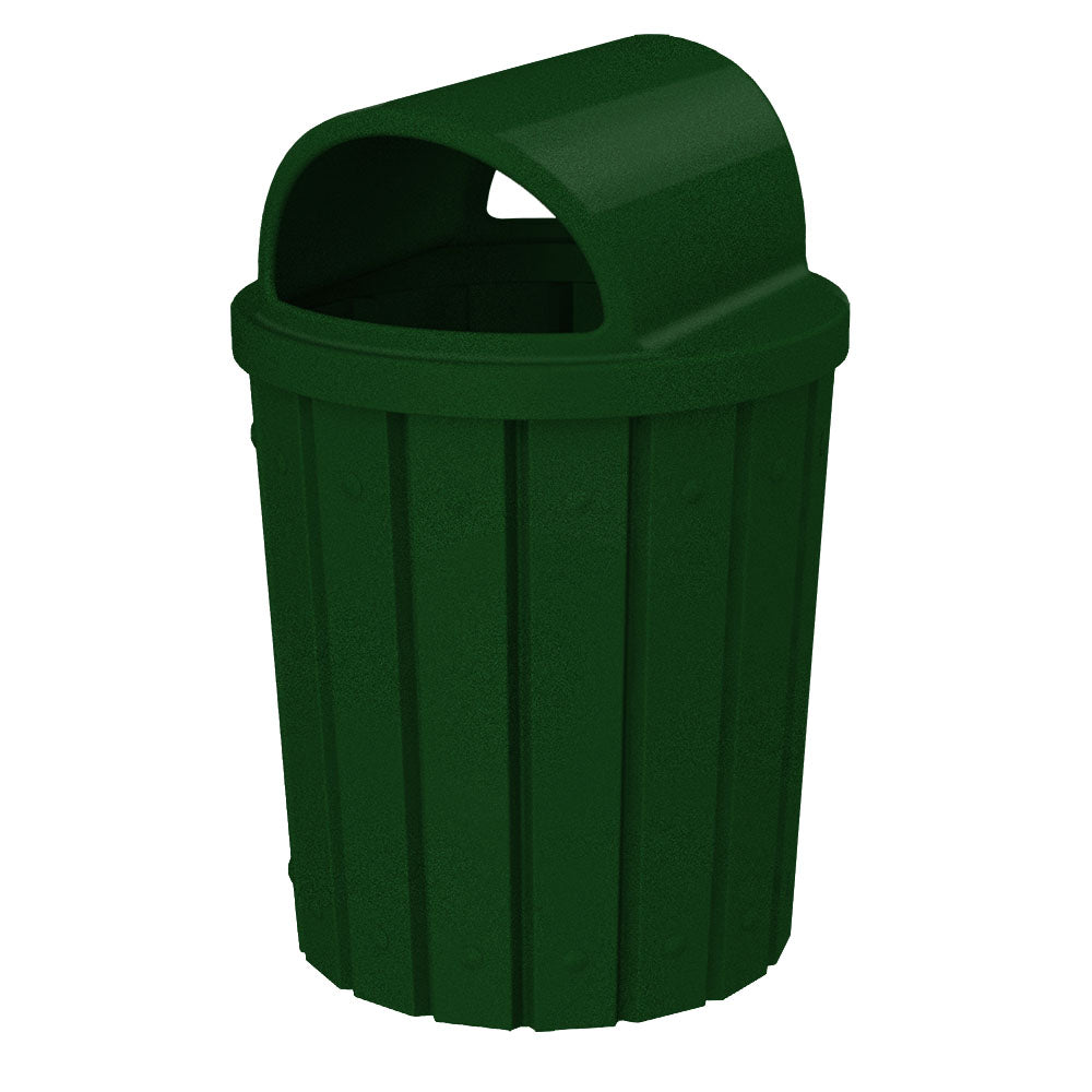 42 Gallon Signature Round | 2-Way Open Top - Assembly - Black - Anchorline Supply